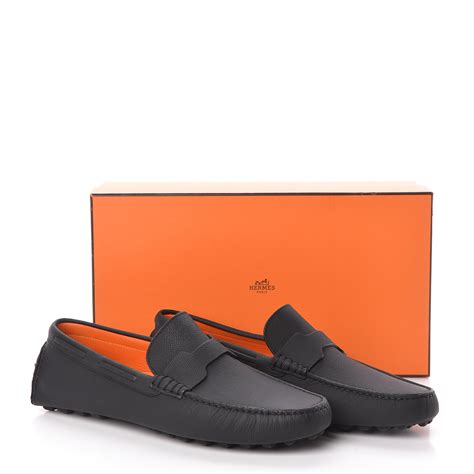 hermes loafers mens|hermes slippers men black.